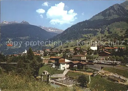 Klosters GR Madrisa Luftseilbahn Kat. Klosters