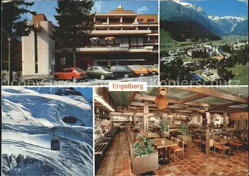 Engelberg OW Coop Center Restaurant Luftseilbahn Kat. Engelberg