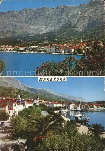 Makarska Dalmatien Teilansichten Kat. Kroatien