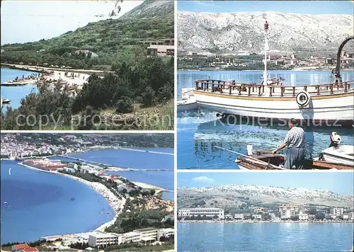 Pag Boot Strand Teilansichten Kat. Kroatien