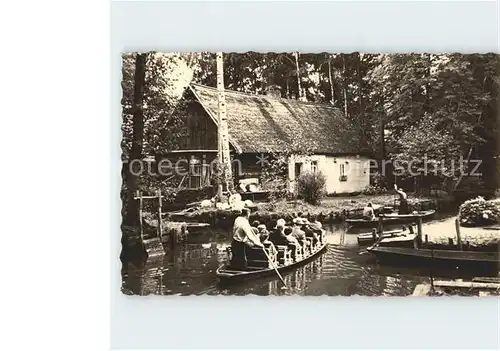 Spreewald Blotach Boote  Kat. Luebbenau