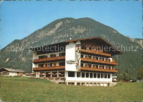 Pertisau Achensee Gasthof Pension Bergland Kat. Eben am Achensee