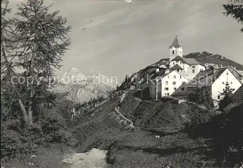 Camporosso Santuario di Monte Lussari Kat. Italien