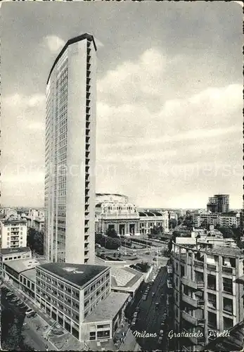 Milano Grattacielo Pirelli Hochhaus Wolkenkratzer Kat. Italien