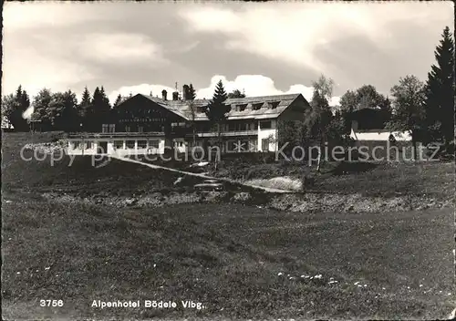 Boedele Alpenhotel Kat. Schwarzenberg