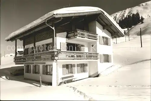 Riezlern Kleinwalsertal Vorarlberg Gaestehaus Schmidle Wintersportplatz Kat. Mittelberg