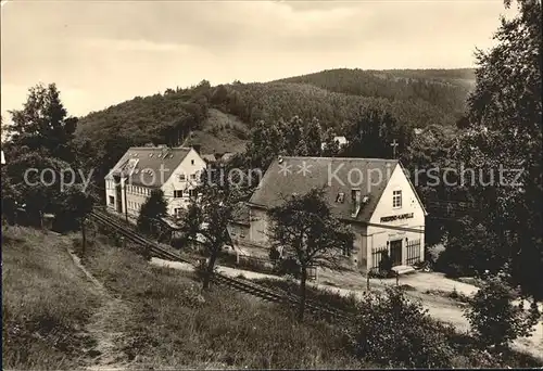 Schmiedeberg  Dippoldiswalde Friedenskapelle mit dem Martin Luther King Haus / Dippoldiswalde /Saechsische Schweiz-Osterzgebirge LKR
