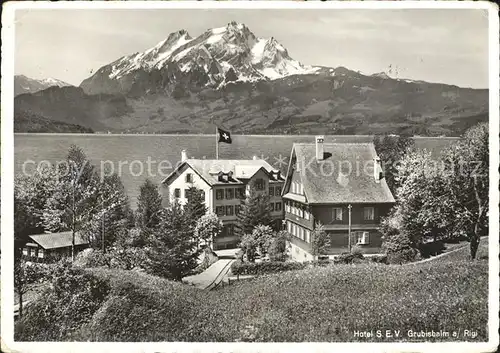 Grubisbalm Hotel SEV am Vierwaldstaettersee Alpen / Vitznau /Bz. Luzern