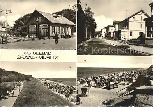 Graal-Mueritz Ostseebad Milchbar Seestern Rosa Luxemburg Strasse Strand / Seeheilbad Graal-Mueritz /Bad Doberan LKR