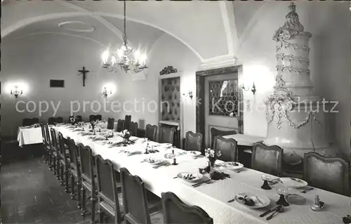 Heiligkreuz Soelden Stifts Restaurant Hochzeitsstueberl  Kat. Soelden oetztal Tirol