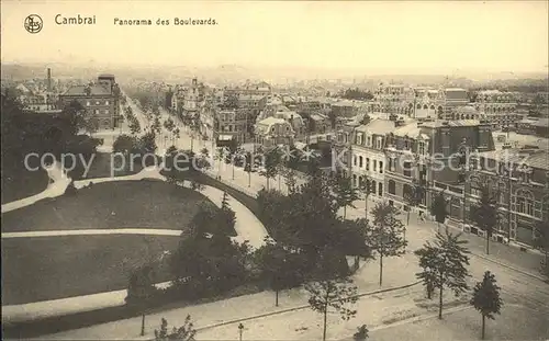 Cambrai Panorama des Boulevards Kat. Cambrai
