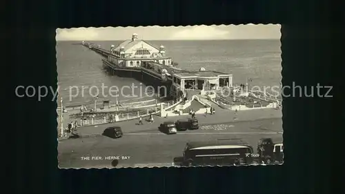 Herne Bay The Pier Valentine's card / City of Canterbury /