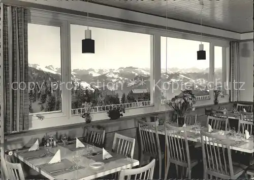 Pardiel Berghotel Pizol Blick auf Buendnerberge Kat. Bad Ragaz