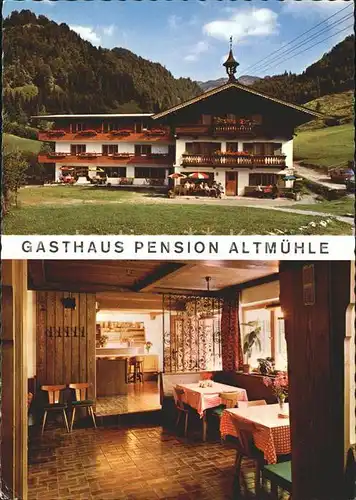 Gasteig Kirchdorf Gasthaus Pension Altmuehle Kat. Kirchdorf Tirol Wilder Kaiser