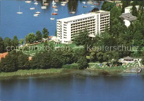 Poertschach Woerthersee Parkhotel Fliegeraufnahme /  /