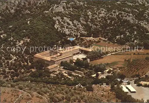 Lluc Santuario vista aerea Kloster Wallfahrtsort Kat. Mallorca