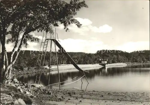 Altenberg Erzgebirge Schwimmbad Galgenteichen Kat. Geising