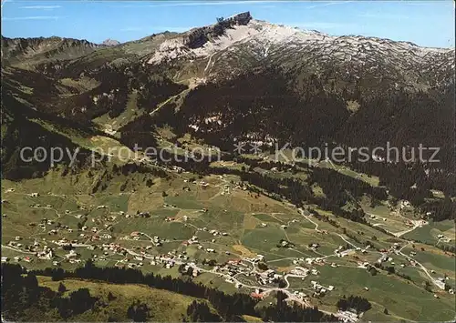 Kleinwalsertal Fliegeraufnahme Hirschegg Hoch Ifen Schwarzwassertal Kat. Oesterreich