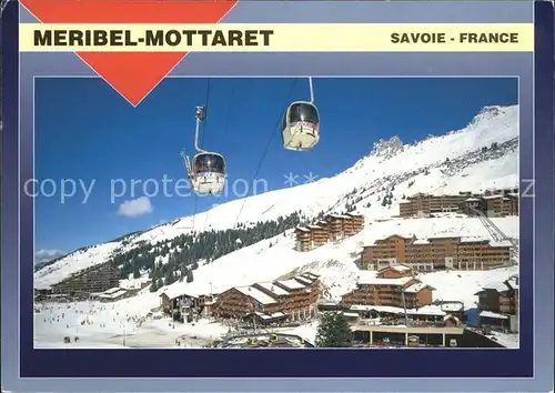 Meribel Mottaret Seilbahn Kat. Les Allues