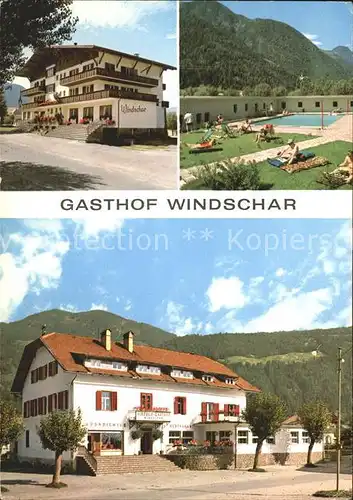 Bruneck Gasthof Windschar Kat. Pustertal