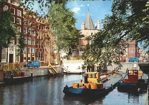 Amsterdam Niederlande Geldersekade mit Schreierstoren  Kat. Amsterdam