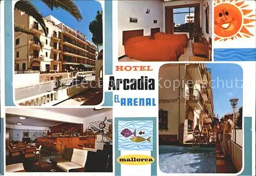 Mallorca Hotel Arcadia El Arenal Kat. Spanien