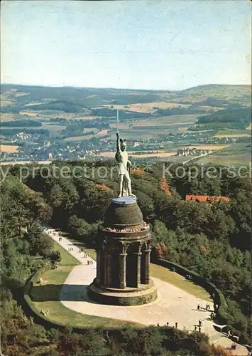 Teutoburgerwald Hermannsdenkmal Kat. Detmold