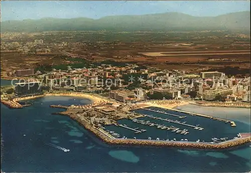 Mallorca Can Pastilla Fliegeraufnahme Kat. Spanien