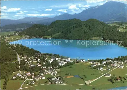 Seelach Klopeinersee Petzen Georgiberg Unterburg  Kat. St. Kanzian am Klopeiner See