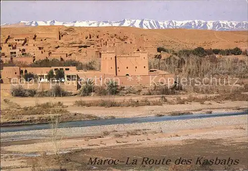 Maroc Marokko La Route des Kasbahs Kat. Marokko