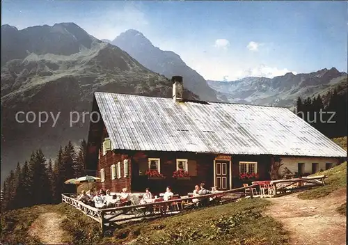 Mittelberg Kleinwalsertal Stutzalpe  Kat. Oesterreich