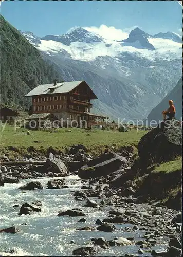 Habachtal Gasthaus Alpenrose Kat. Oesterreich