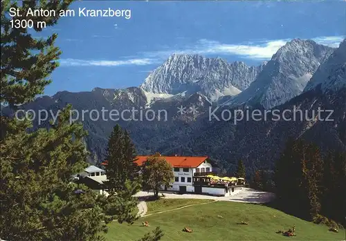 St Anton Kranzberg Berggaststaette  Kat. Garmisch Partenkirchen