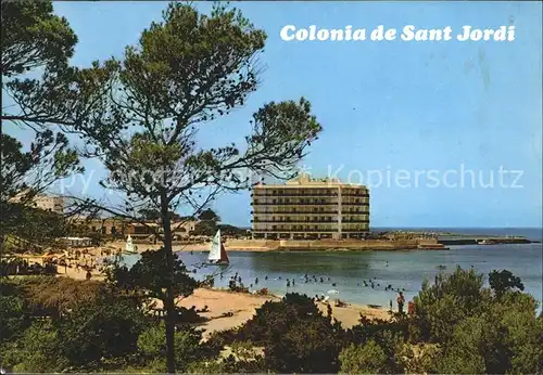 Mallorca Colonia de Sant Jordi Playas Kat. Spanien