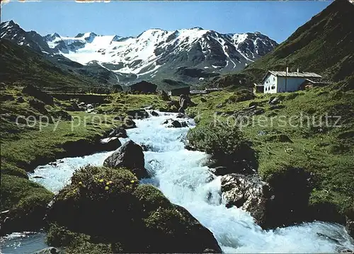 Davos Dischma GR Gasthaus Duerrboden Piz Grialetsch Scalettahorn / Davos /Bz. Praettigau-Davos