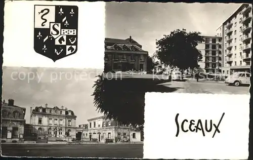 Sceaux Seine La Mairie Poste Kat. Sceaux