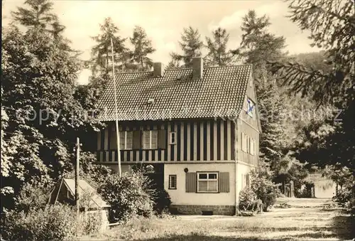Eichsfeld Duderstadt Kinderheim Haus auf der Bleibe Kat. Duderstadt