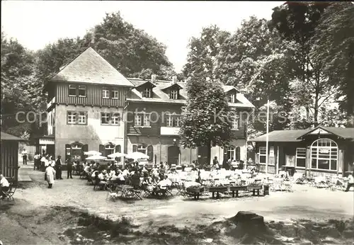 Saechsische Schweiz HOG Kuhstall  Kat. Rathen Sachsen