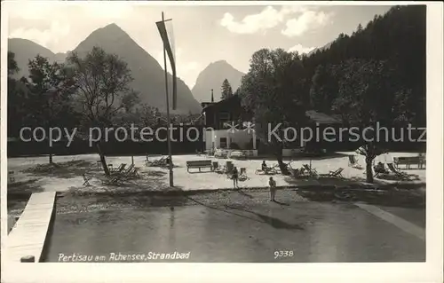 Pertisau Achensee Strandbad Kat. Eben am Achensee