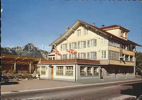 Spiez Thunersee BE Hotel Restaurant Heimat / Spiez /Bz. Niedersimmental