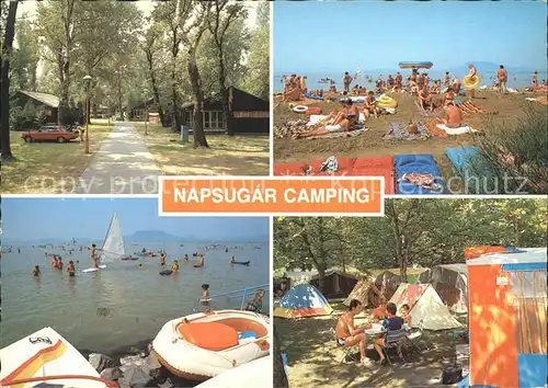 Fonyod Fuerdoe Napsugar Camping Kat. Ungarn