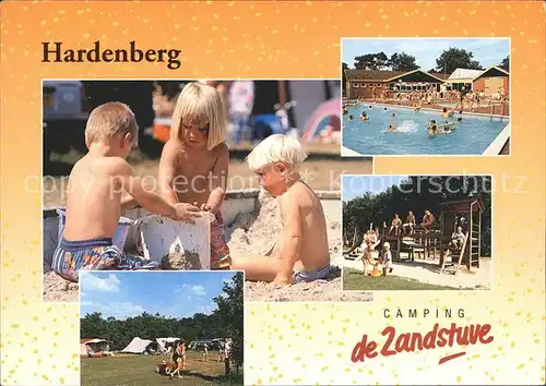 Hardenberg Niederlande Camping De Zandstuve Kinder Spielplatz / Niederlande /