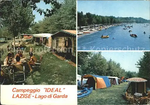 Lazise Lago di Garda Campeggio IDEAL Strand Kat. Lazise