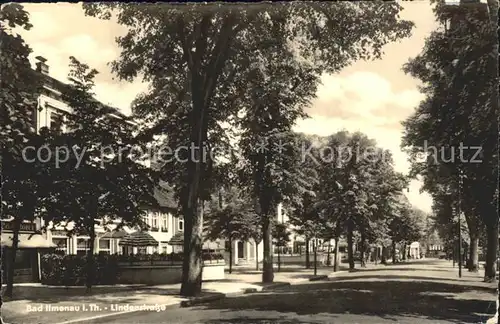 Bad Ilmenau Lindenstrasse Kat. Ilmenau