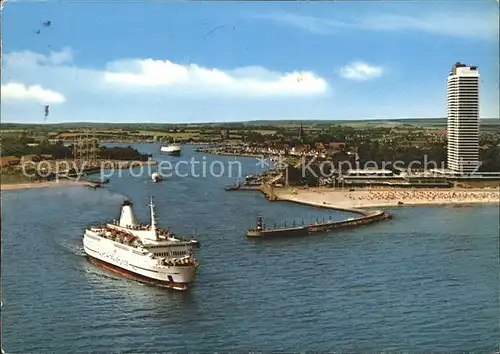 Travemuende Ostseebad Fliegeraufnahme / Luebeck /Luebeck Stadtkreis