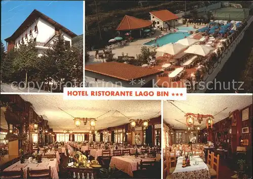 Rocchetta Nervina Hotel Ristorante Lago Bin Kat. Italien