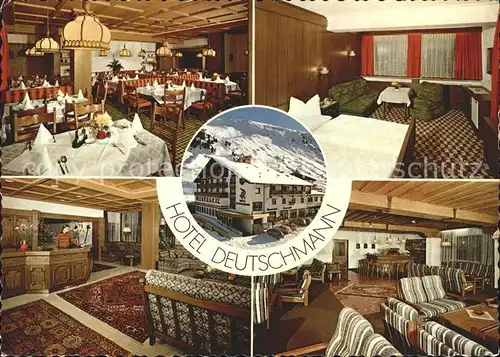 Obergurgl Soelden Tirol Hotel Deutschmann Kat. Soelden oetztal