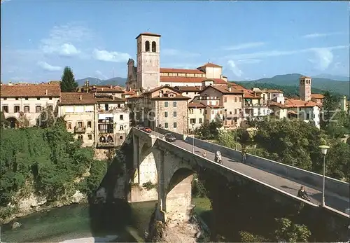 Cividale del Friuli Ponte del Diavolo sul Natisone Kat. Italien