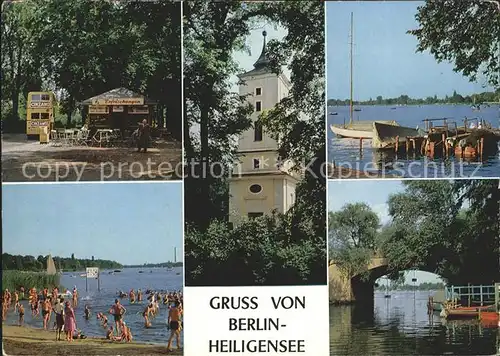 Heiligensee Berlin Havel Badestelle Bruecke Heiliger See / Berlin /Berlin Stadtkreis
