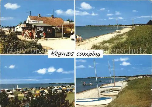Daenemark Kegnaes Camping Strand Kat. Daenemark